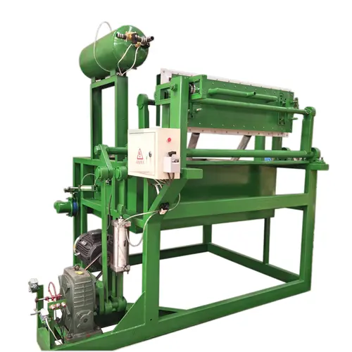 semi automatic sun dry manual 1000 pcs/hr recycled paper egg tray forming machine price