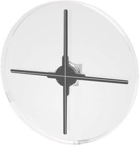 Boîtier de protection anti-poussière en acrylique transparent pour ventilateurs de projecteur holographique 3D - Product Image 1