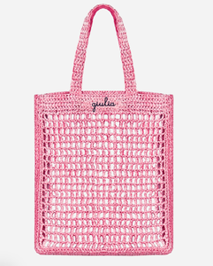 Vendita calda famoso stile di marca di lusso paglia spiaggia tote ricamo filato borsa all'uncinetto donne di lusso fatti a mano borsa da spiaggia in rafia all'uncinetto - Product Image 5