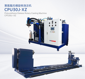 リボンフローポリウレタン鋳造機工業用ローラー製造自動コーティング装置回転技術 - Product Image 1