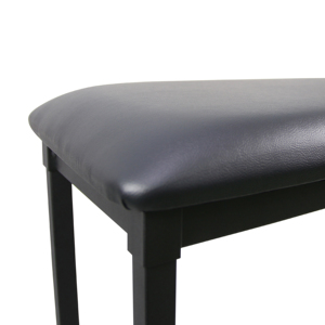 Banc de piano CNBear K-705-2B, design à hauteur fixe, facile à assembler, anti-rayures, surface rembourrée réglable en métal et cuir - Product Image 3