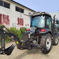 Traktor-Anbaugerät Hecklader, Ladeschaufel, Bohrgerät & Baggerlader