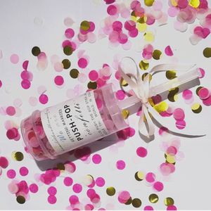 وصل حديثًا مستلزمات حفلات ملونة جميلة مُزينة بالدفع على شكل قصاصات ملونة مناسبة لحفلات الزفاف - Product Image 1