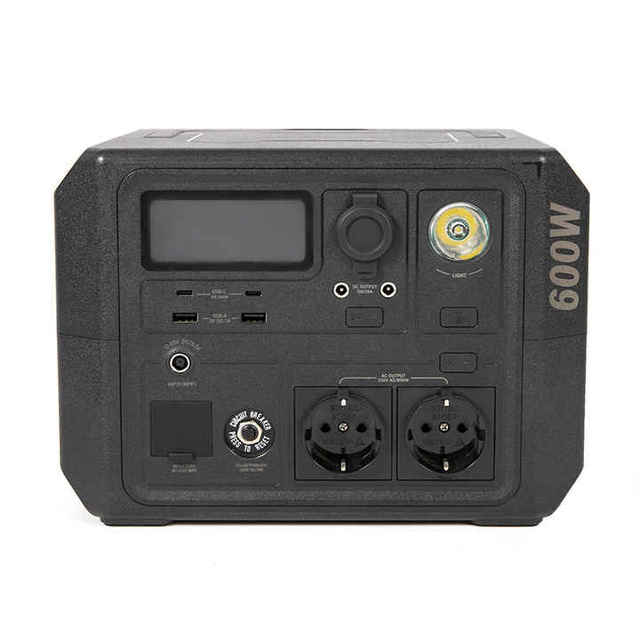 High Quality 600w Portable Power Bank Station Quick Charging Output Outdoor Lifepo4 Battery Power Station for Camping