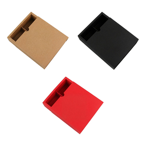 Boîte à pâtisserie en papier à 4 compartiments avec couvercles, boîtes à biscuits rectangulaires, emballage pour desserts, pour mariage, fête d'anniversaire, friandises - Product Image 2