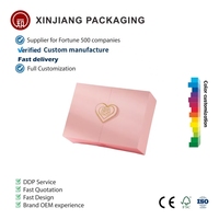 YZ Rosa Luxus-Geschenkbox mit Doppelöffnung aus Recyclingmaterialien und Prägedruck für Valentinstag und Geburtstagsgeschenke