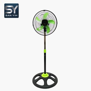 Electrodomésticos, Ventilador de Pedestal Eléctrico de 10 Pulgadas con Rejilla Metálica, 5 Aspas, 110V, Ventilador de Refrigeración - Product Image 1