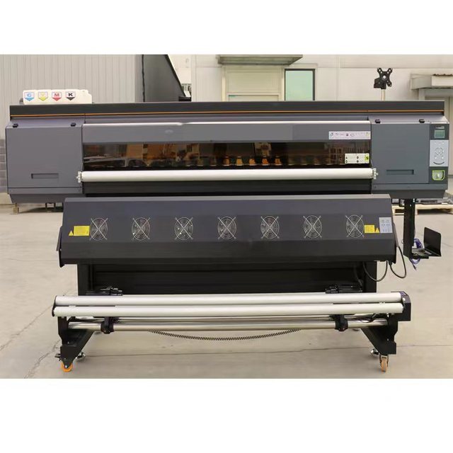 Large Format Digital Textile Printer 1.9m/2.6m/3.2m Industrial Speed Fabric Inkjet Printing Machine Sublimation Ink