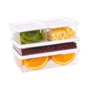 Multifunctional Transparent Food Preservation Box Multi Model Kit Sundries Storage Box Large Capacity Storage Case