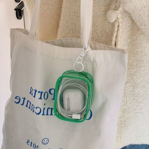 PVC Transparent Storage Bag Waterproof Headphone Case Organizer for Earbuds Mini Travel Wallet Pouch - Product Image 5
