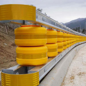 התאמה אישית רולר מסתובב חדש להתאמה אישית מחסומי תנועה עמיד HDpe מתכת Pvc eva דלי פוליאוריטן מיוצר כביש מהיר - Product Image 5