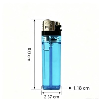 Briquets jetables classiques en plastique pour cigarettes, format poche, norme européenne, cadeaux promotionnels