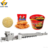 Ligne de production de nouilles instantanées frites / Machine à fabriquer des nouilles Indomie / Machine à nouilles Ramen