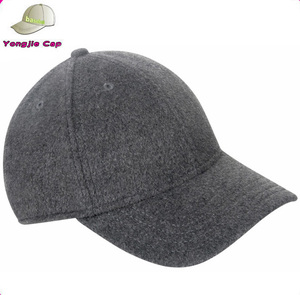 Meilleure vente Design de mode personnalisé laine/polyester commune Casquette de baseball broderie 3D boucle en métal pour adultes unisexe-Vente de gros - Product Image 1