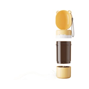 Pet Travel <b>Water</b> <b>Bottle</b> <b>For</b> <b>Dogs</b> Abs Material Portable Outdoor Drinking Cup With Lid And Strap - Product Image 4