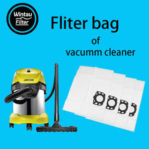 Sacs filtrants pour aspirateur électrique à collecte de poussière en tissu biodégradable pour usage domestique, compatibles avec <span class=keywords><strong>Wd2</strong></span> Plus Wd3 - Product Image 4