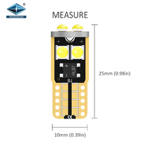 Auto Lighting Systems Canbus 3030 6SMD 6000K T10 W5W 194 168 501 921 158 LED T10 mit Formplatte