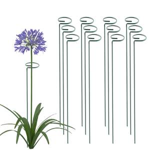 C91 4mm d'épaisseur <span class=keywords><strong>jardin</strong></span> tige unique fleur Support pieu <span class=keywords><strong>Amaryllis</strong></span> plante Cage Support anneaux plante Support piquets - Product Image 1