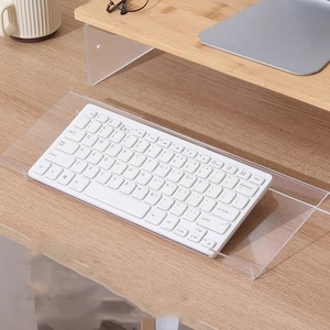 <span class=keywords><strong>Support</strong></span> de <span class=keywords><strong>clavier</strong></span> universel en acrylique transparent, <span class=keywords><strong>support</strong></span> de bureau inclinable avec bande antidérapante pour la maison et le bureau - Product Image 6