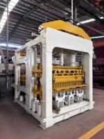 Machine automatique de fabrication de briques en ciment avec pression hydraulique, moteur et pompe Siemens