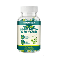 Capsules Détox Colon Slim OEM 20 Jours – Compléments Herbales pour la Santé Digestive et Intestinale – Brûleur de Graisse Vert – Capsules de Nettoyage Corporel Détox 20 Jours