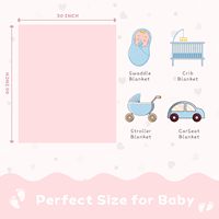 Couverture polaire ultra douce et moelleuse à carreaux en forme de cœur pour bébé, idéale pour filles, garçons, nouveau-nés et nourrissons – Nouvelle collection à succès