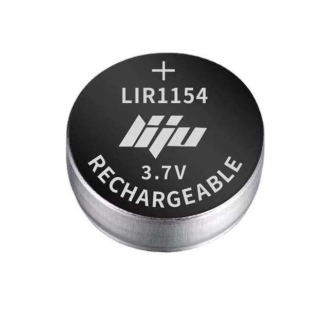 Liju Factory 3.7V LIR1154 Rechargeable Solid State Coin Cell Battery LIR1054 LIR1254 LIR1454 LIR1654 Baterie Tws 1254