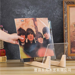 Fournisseur direct d'usine de supports de rangement de bureau en bois, d'organisateurs de disques vinyles et de présentoirs d'albums CD. - Product Image 1