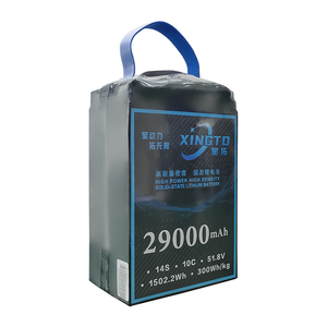 แบตเตอรี่ลิเธียมโซลิดสเตท XINGTO 14S 29000 มิลลิแอมป์ชั่วโมง 5.45 กิโลกรัม 1000 รอบการใช้งาน รับประกัน 12 เดือน ความจุ 300 วัตต์ชั่วโมง/กิโลกรัม  กระแสปล่อย 10c - Product Image 1