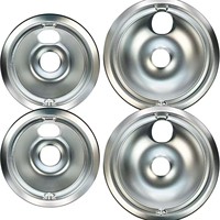 Plateau d'égouttage chromé en acier inoxydable usiné CNC WB31M15/WB31M16, pièce de rechange, incluant les plateaux de cuisinière WB31T10010/WB31T10011 de 6 et 8 pouces