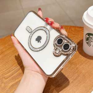 <span class=keywords><strong>Coque</strong></span> de téléphone antichoc en TPU électroplaqué style INS, transparente, pour A07/A17/A56/A55/A15/A36/A26/A16 – Meilleure vente - Product Image 4