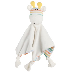 Jouets en peluche pour bébé, couverture en peluche pour bébé, doudou avec ours en peluche - Product Image 1