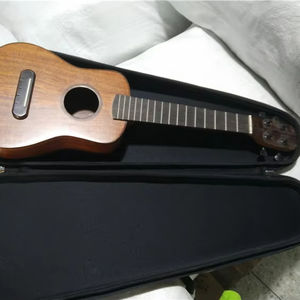 ハードEVAカーボンファイバーベースギターバッグハードシェルハンドル付きエレキギターケース - Product Image 1