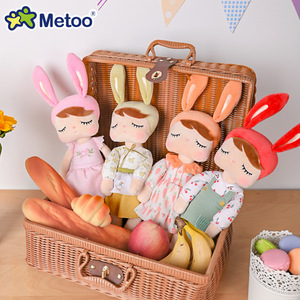 Vente en gros de poupées en peluche Metoo <span class=keywords><strong>Angela</strong></span>, style campagnard, jouet pour enfants, cadeau pour bébé - Product Image 2