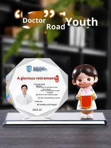 Trofeo Conmemorativo Personalizado de Dibujos Animados para <span class=keywords><strong>Regalo</strong></span> de Profesionales Médicos, Hombres y Mujeres, para el Retiro o Apreciación - Product Image 5