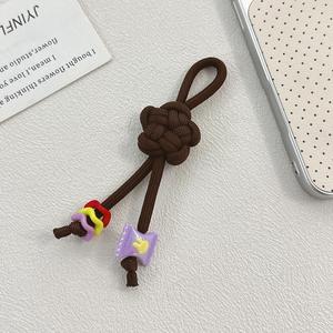Nouveau Cordon Tressé en Polyester Coloré avec Nœud Étoile, Accessoire de Bijoux DIY, Porte-clés Mignon, Breloque Tendance, Lanière de Téléphone - Product Image 5