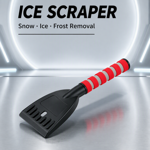 <span class=keywords><strong>Grattoir</strong></span> à glace robuste pour <span class=keywords><strong>voiture</strong></span> avec manche allongé, lame résistante à l'usure pour pare-brise, déneigeur d'hiver - Product Image 1