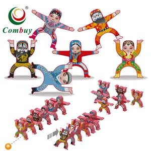 Beijing opera interaction game training balance stacking toys