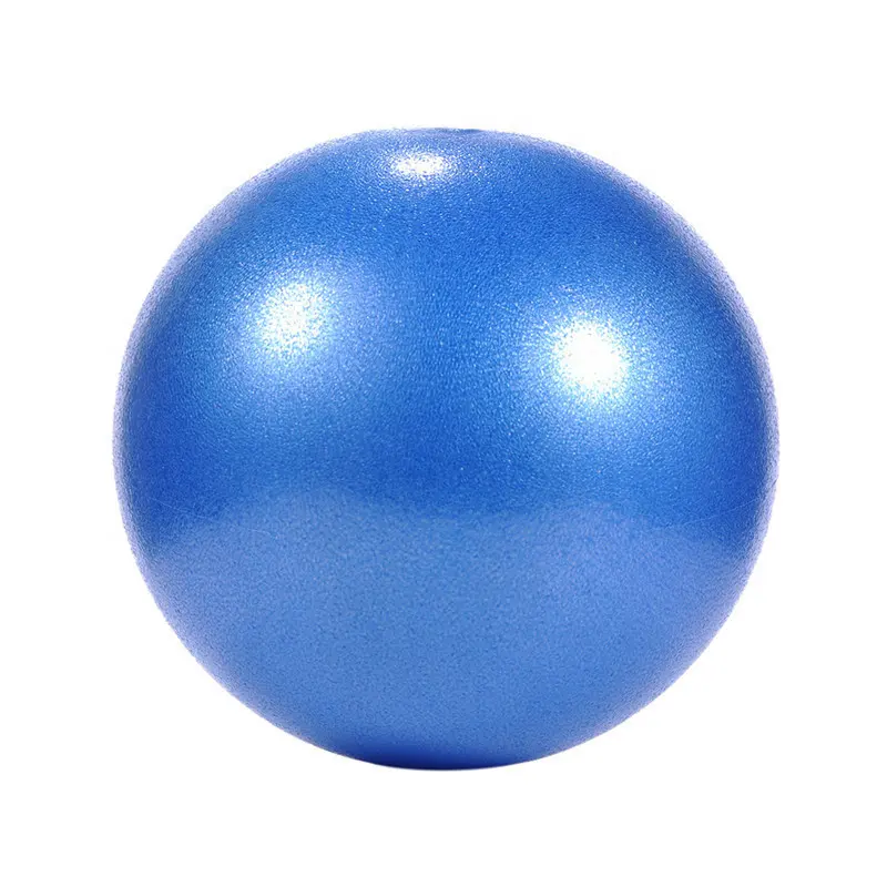 25cm eko dayanıklı Pilates topu, 9 inç küçük özel Logo baskılı 25cm mini Pilates egzersiz Fit top PVC şişme yoga topu
