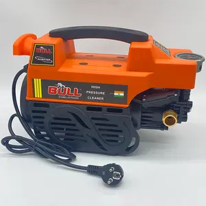 China JC 1.5 1.8kw portable electric mini silent copper motor 90bar car washer high pressure washer