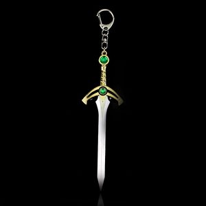 62 Designs Anime The <span class=keywords><strong>Legend</strong></span> <span class=keywords><strong>of</strong></span> Zelda Triforce Master <span class=keywords><strong>Sword</strong></span> Porte-clés et Colliers en Métal pour les Fans d'Anime, Cosplay et Cadeau Promotionnel - Product Image 3