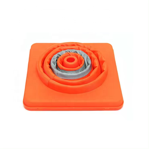 Linh hoạt an toàn đường Nón gấp phản quang gấp đóng mở nón giao thông - Product Image 4