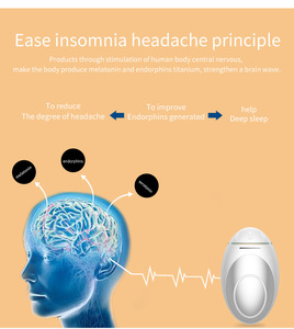 Appareil de thérapie par micro-courant portable et personnalisé avec logo pour soulager l'insomnie et l'anxiété – Relaxation manuelle CES - Product Image 2