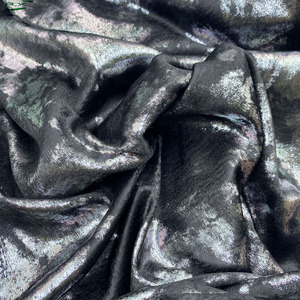 Tùy Chỉnh Bán Buôn <span class=keywords><strong>Polyester</strong></span> Sợi Vàng-Mạ In Vải Dệt May Thiết Kế Sáng Bóng Dệt Kim Lưới Vải May Giai Đoạn Ăn Mặc - Product Image 1