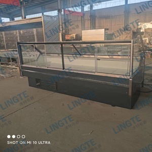 Vitrines de boucherie commerciales, comptoir de service de charcuterie, réfrigérateur de présentation de viande - Product Image 6