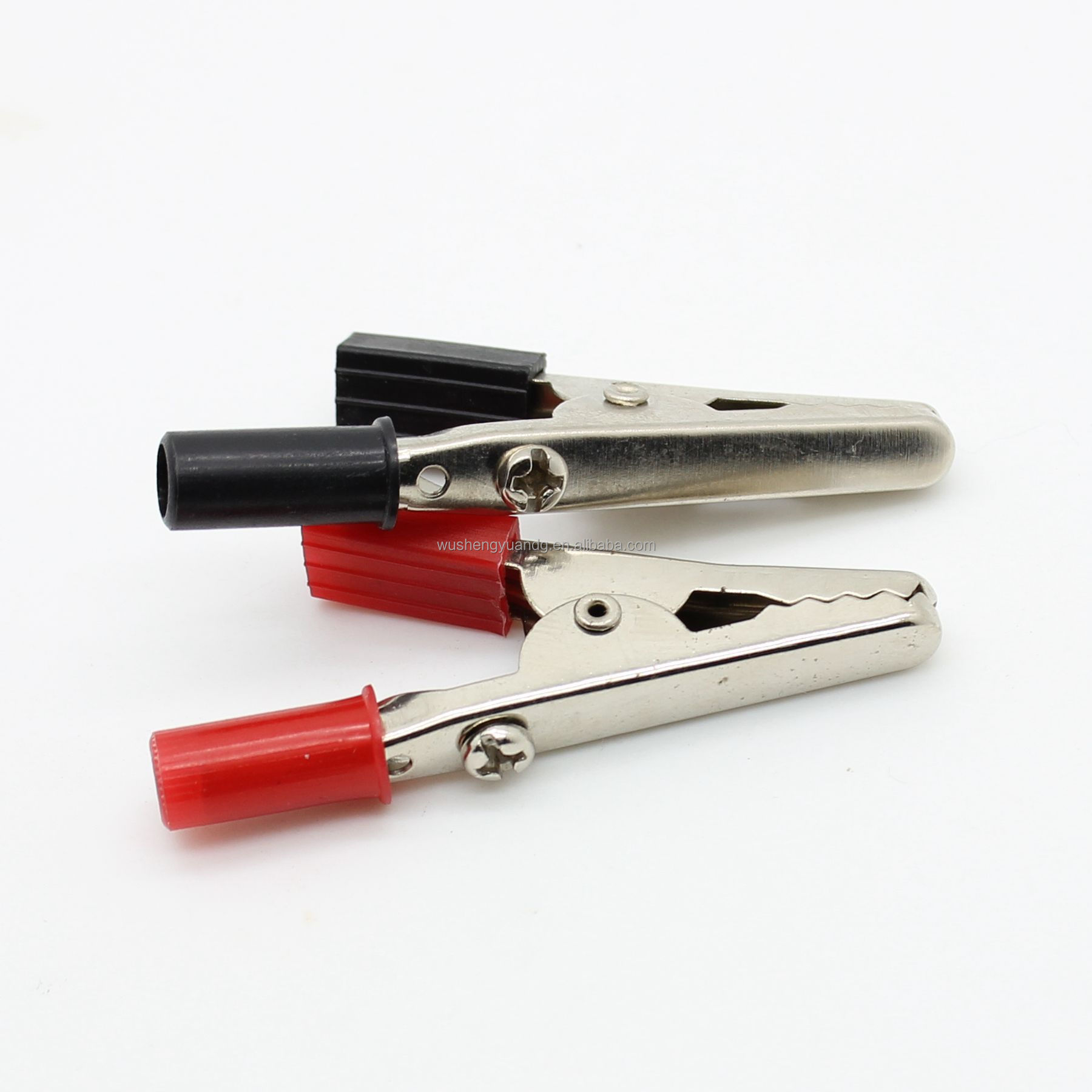 Производители поставляют оптом 50 мм большой эластичный крокодиловый зажим для автомобильного аккумулятора