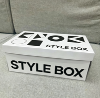 Boîtes à chaussures en carton rigide imprimées sur mesure, boîtes d'emballage élégantes pour chaussures avec logo imprimé pour baskets, chaussures décontractées et cadeaux
