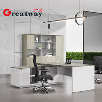 KEZ-D2018R Greatway Matériaux sélectionnés Armoire de stockage Qualité garantie Manager CEO Executive Table d'ordinateur