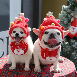 Bavoirs pour petits chiens et bavoirs anti-bave pour Noël, parfaits pour chiens et chats, avec un design Instagram-worthy. - Product Image 2