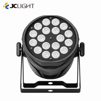Boîtier en aluminium 18x10w Led Par Rgbw 4in1 Dmx Led Par Light pour mariage Bar Stage Performance